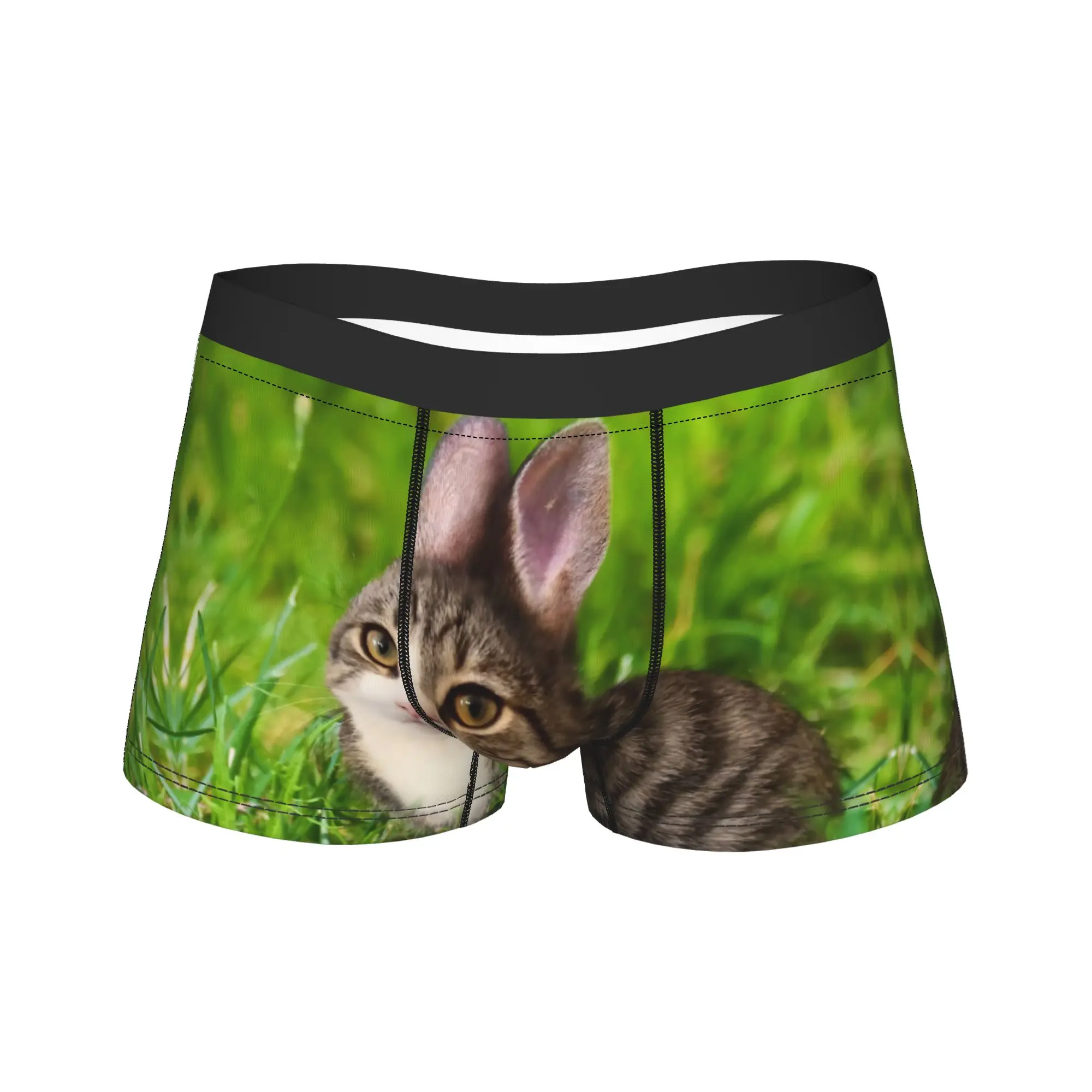 Meowl Cat Rabbit Underwear Men's Boxer Brief Sexy Soft Boxershorts Trenky Custom Large Size Underpants
Meowl Cat Rabbit Underwear Men's Boxer Brief Sexy Soft Boxershorts Trenky Custom Large Size Underpants