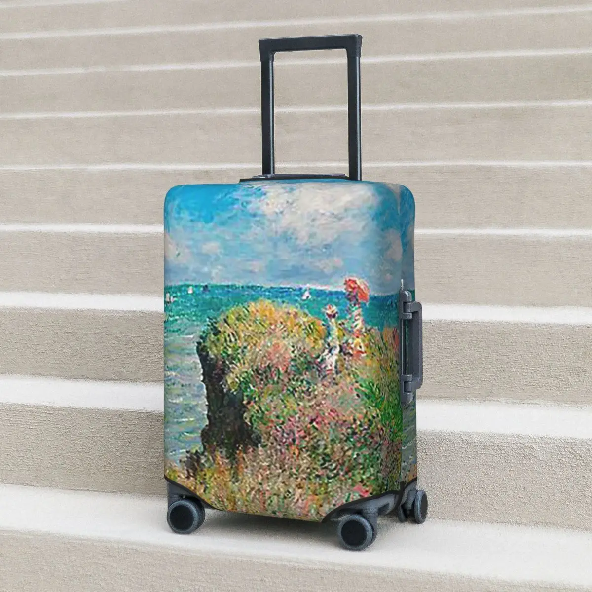 1882-Claude Monet-Cliff Walk At Pourville Suitcase Cover Protection Elastic Travel Luggage Protector Covers for 18-32 Inch
1882-Claude Monet-Cliff Walk At Pourville Suitcase Cover Protection Elastic Travel Luggage Protector Covers for 18-32 Inch