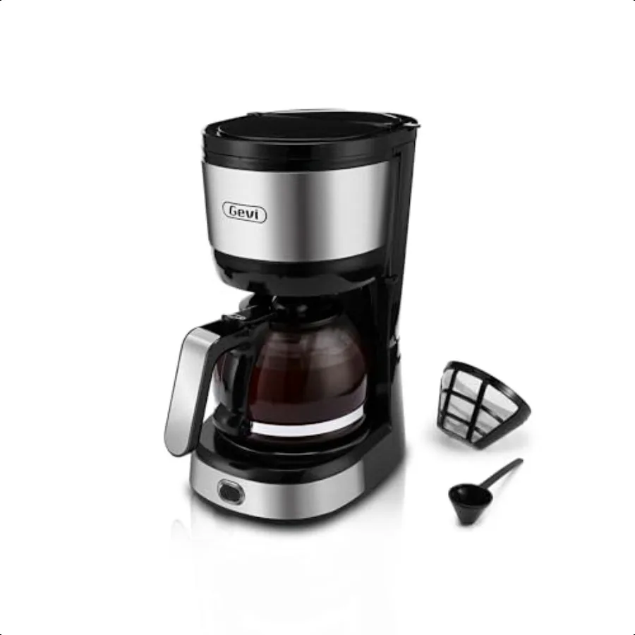 4Cup Coffee Maker with AutoShut Off Small Drip Coffeemaker er Automatic Espro hines Compact Coffee Pot Brewer hine with Cone Fi
4Cup Coffee Maker with AutoShut Off Small Drip Coffeemaker er Automatic Espro hines Compact Coffee Pot Brewer hine with Cone Fi