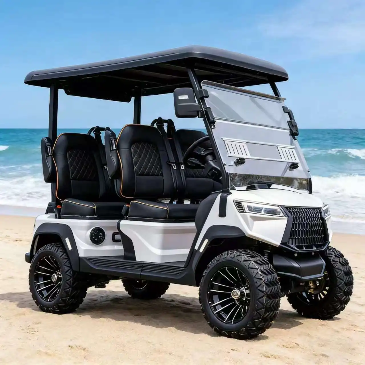 2 4 6 Person 48V 60V 72V Street Legal Golf Cart High Quality off Road 4 Seat Buggy Electric Golf Cart Club Car
2 4 6 Person 48V 60V 72V Street Legal Golf Cart High Quality off Road 4 Seat Buggy Electric Golf Cart Club Car