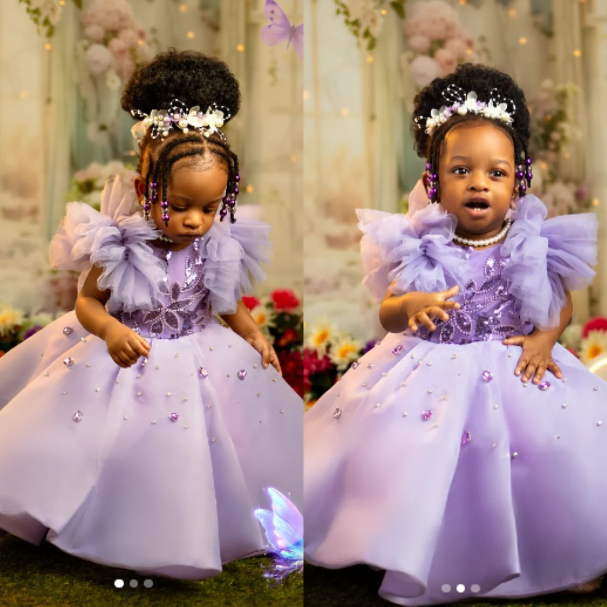 Lavender Crystal Little Girls Birthday Party Dresses Customized Ball Gown Flower Girl Dresses Baby Kids Pageant Gowns
Lavender Crystal Little Girls Birthday Party Dresses Customized Ball Gown Flower Girl Dresses Baby Kids Pageant Gowns