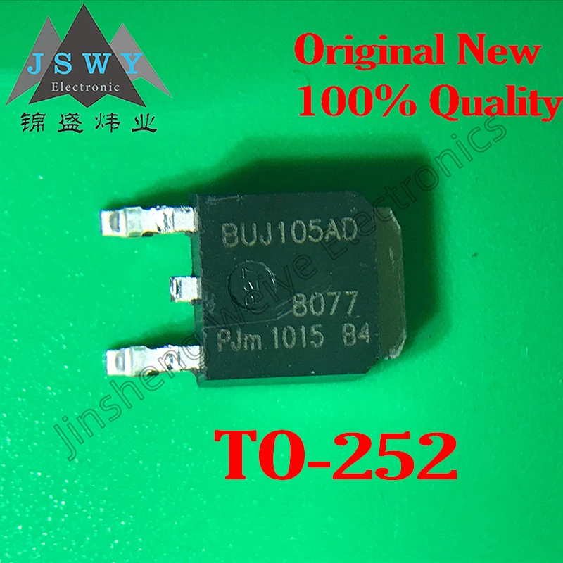 (5/20 pieces) BUJ105AD SOT-252 BUJ105/NPN type silicon diffused power transistor/400V8A/new original spot Electronics
(5/20 pieces) BUJ105AD SOT-252 BUJ105/NPN type silicon diffused power transistor/400V8A/new original spot Electronics