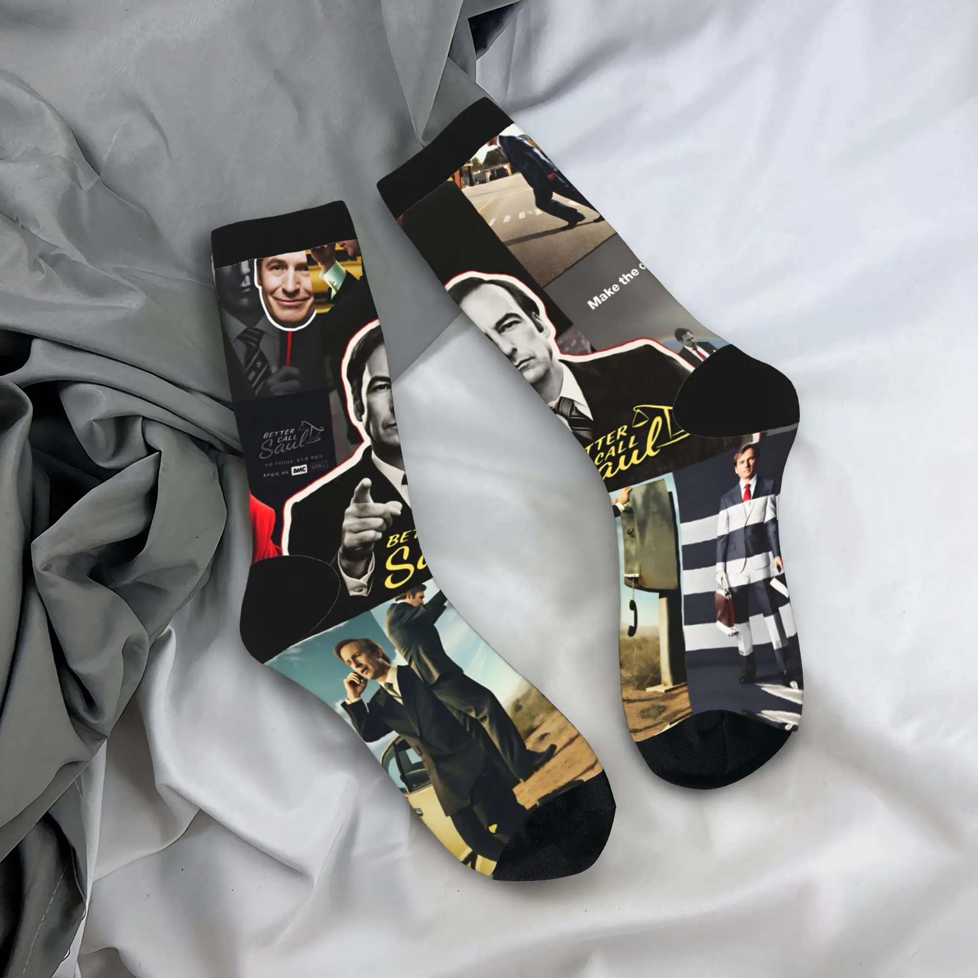 Better Call Saul Crime Television Socks Breaking Bad Leisure Stockings Autumn Anti-Slip Women Men Socks Soft Outdoor Socks
Better Call Saul Crime Television Socks Breaking Bad Leisure Stockings Autumn Anti-Slip Women Men Socks Soft Outdoor Socks