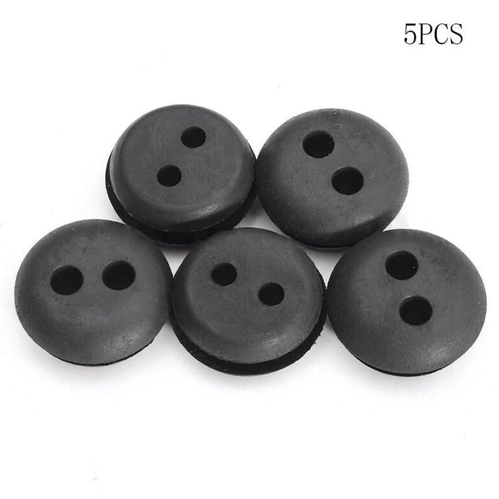 Rubber Rubber Grommets 2-Hole 5pcs Black Brand New Gardening Tools Grommet High Quality Rubber Grommets Mower Parts
Rubber Rubber Grommets 2-Hole 5pcs Black Brand New Gardening Tools Grommet High Quality Rubber Grommets Mower Parts