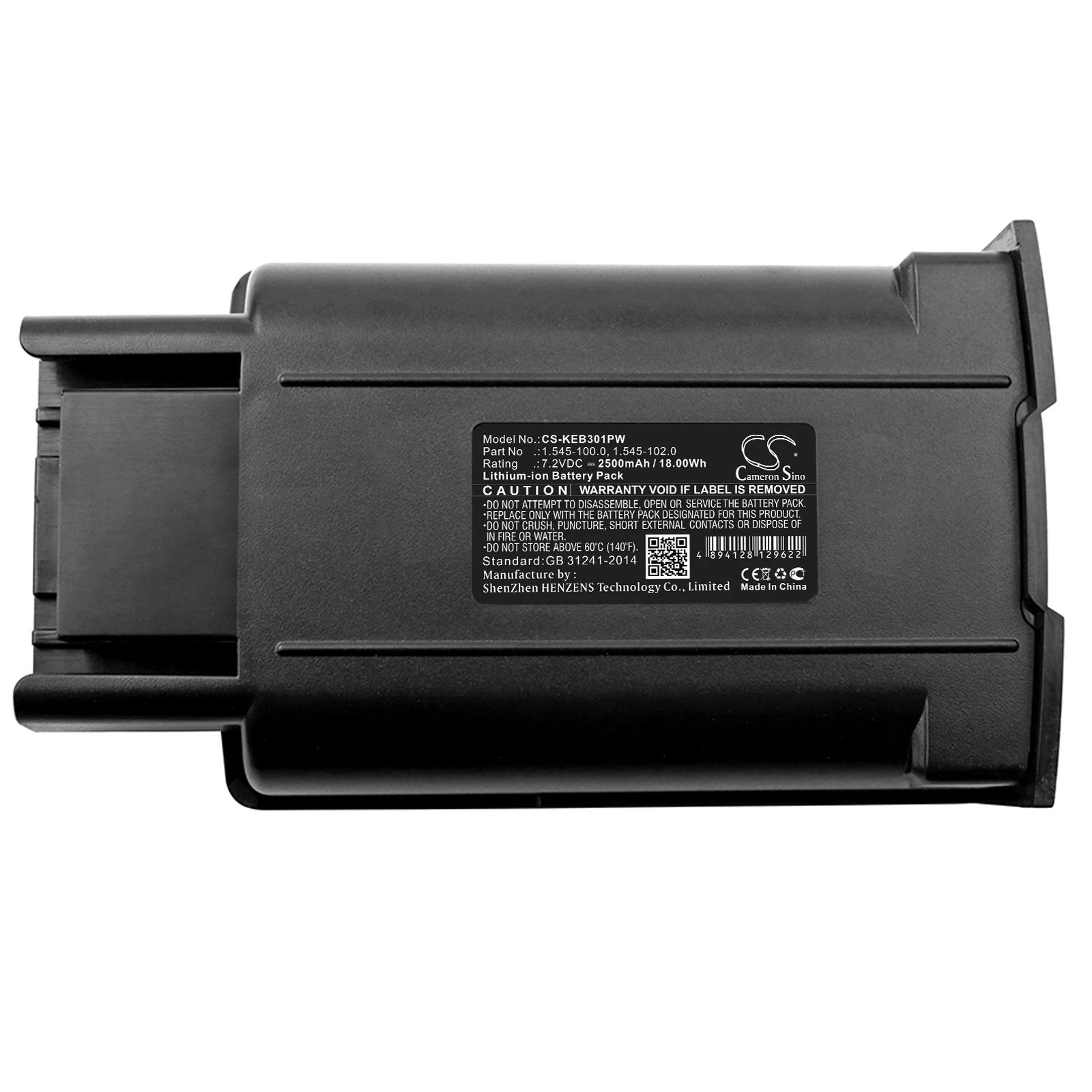 Li-ion Power Tools Battery for KARCHER, 7.2V, 2500mAh, Compatible Models: 1.545-104.0, Windsor Radius Mini EB30 Comme
Li-ion Power Tools Battery for KARCHER, 7.2V, 2500mAh, Compatible Models: 1.545-104.0, Windsor Radius Mini EB30 Comme