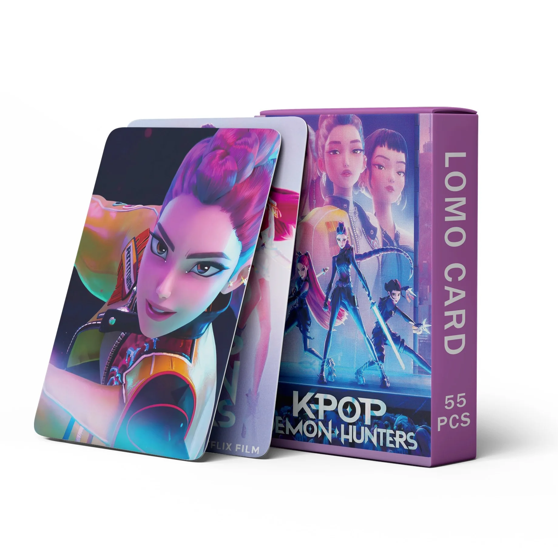 Набор ломо-карт K-Pop Demon Hunter, 55 предметов — коллекционные карточки аниме Huntrix Girls and Saja Boys
Набор ломо-карт K-Pop Demon Hunter, 55 предметов — коллекционные карточки аниме Huntrix Girls and Saja Boys