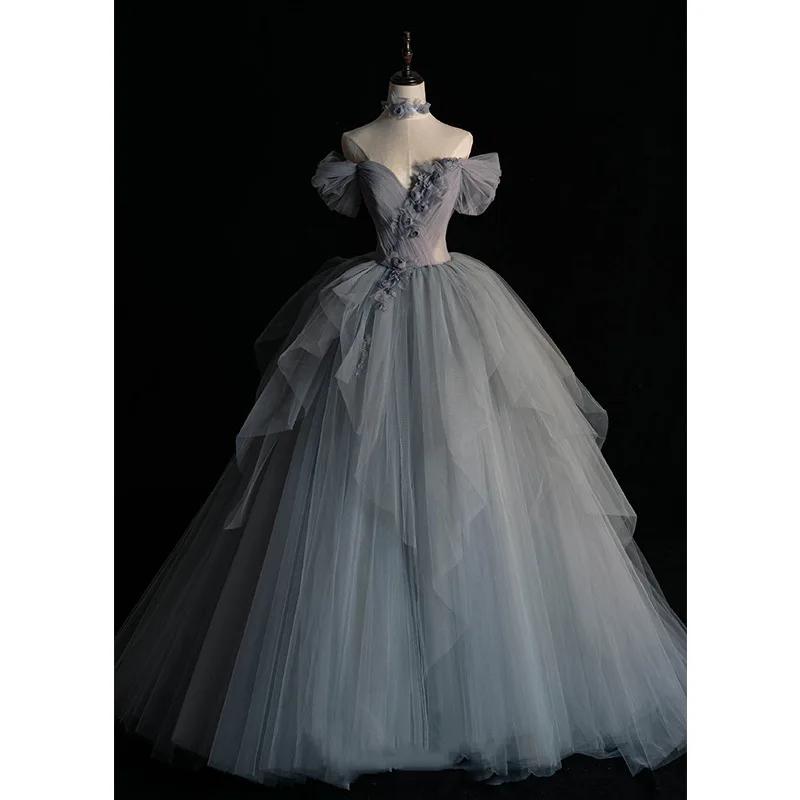French Princess One Shoulder Evening Dress Women's Birthday Party Dresses Girl 18 Year Old Luxury Adult Ceremony Banquet Dress
French Princess One Shoulder Evening Dress Women's Birthday Party Dresses Girl 18 Year Old Luxury Adult Ceremony Banquet Dress