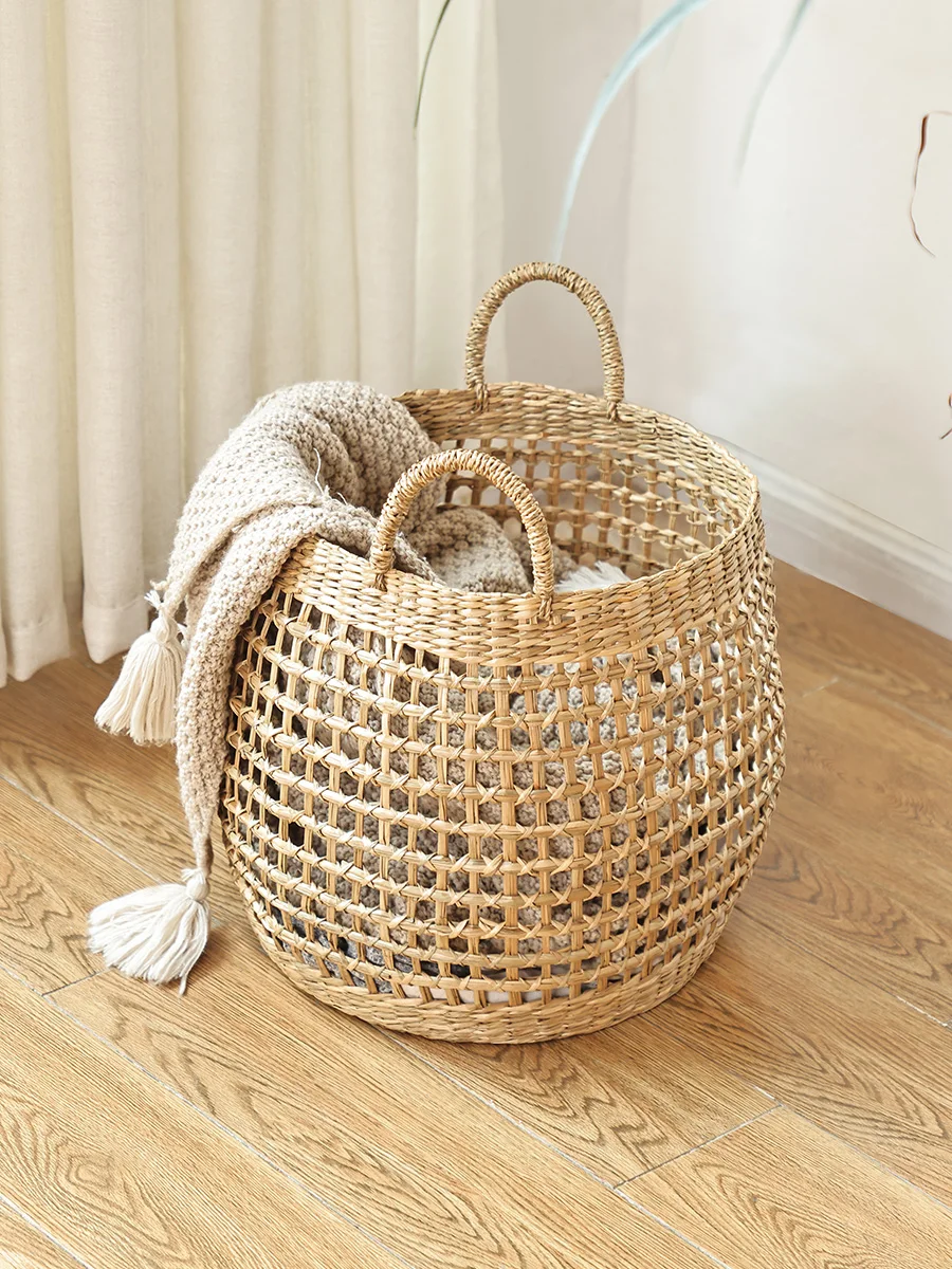 Плетеная вручную корзина для белья, корзина для хранения одежды, корзина для игрушек, корзина для домашнего хранения, универсальная корзина
Плетеная вручную корзина для белья, корзина для хранения одежды, корзина для игрушек, корзина для домашнего хранения, универсальная корзина