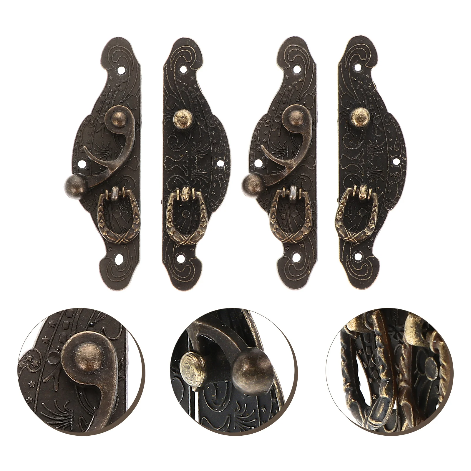 2 шт. бронзовых ретро-замков-защелок для шкатулок, винных шкафов, деревянных ящиков, прочные крепления, фурнитура для ящиков
2 шт. бронзовых ретро-замков-защелок для шкатулок, винных шкафов, деревянных ящиков, прочные крепления, фурнитура для ящиков