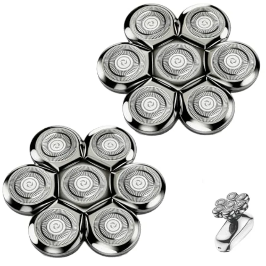 2Pack Fit for SHPAVVER Replacement Heads, 7 Blade Floating Head Fit for Cyruzi Replacement Head, Compatible with SHPAVVER/Cyruz
2Pack Fit for SHPAVVER Replacement Heads, 7 Blade Floating Head Fit for Cyruzi Replacement Head, Compatible with SHPAVVER/Cyruz
