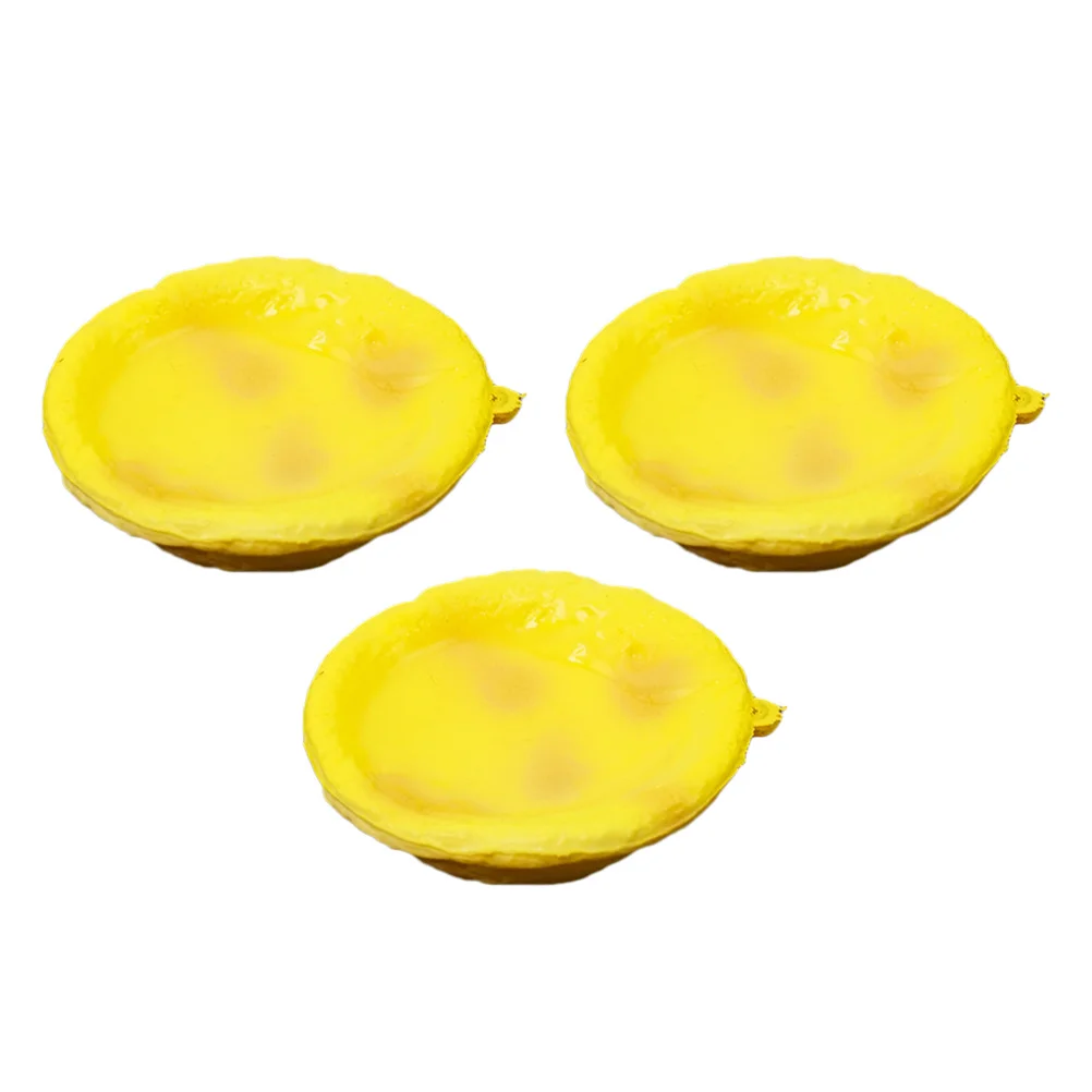 3Pcs Fake Foams Egg Tart Artificial Egg Tart Display Model Photography Prop Fake Egg Tart
3Pcs Fake Foams Egg Tart Artificial Egg Tart Display Model Photography Prop Fake Egg Tart