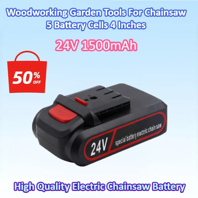 24V 1500mAh Chainsaw Battery Special Battery For Mini Chainsaw 4 Inches Suitable For Woodworking garden tools feller pruning
24V 1500mAh Chainsaw Battery Special Battery For Mini Chainsaw 4 Inches Suitable For Woodworking garden tools feller pruning