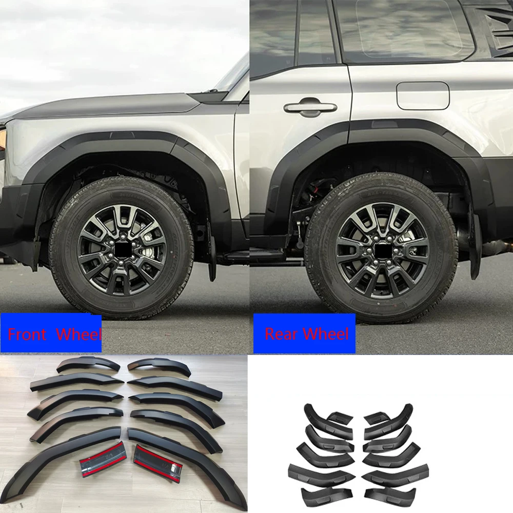 Car Fender Flares Arch Wheel Eyebrow Mudguards Wheel Protector for Toyota Prado 2024 2025 LC250 Car Accessories
Car Fender Flares Arch Wheel Eyebrow Mudguards Wheel Protector for Toyota Prado 2024 2025 LC250 Car Accessories