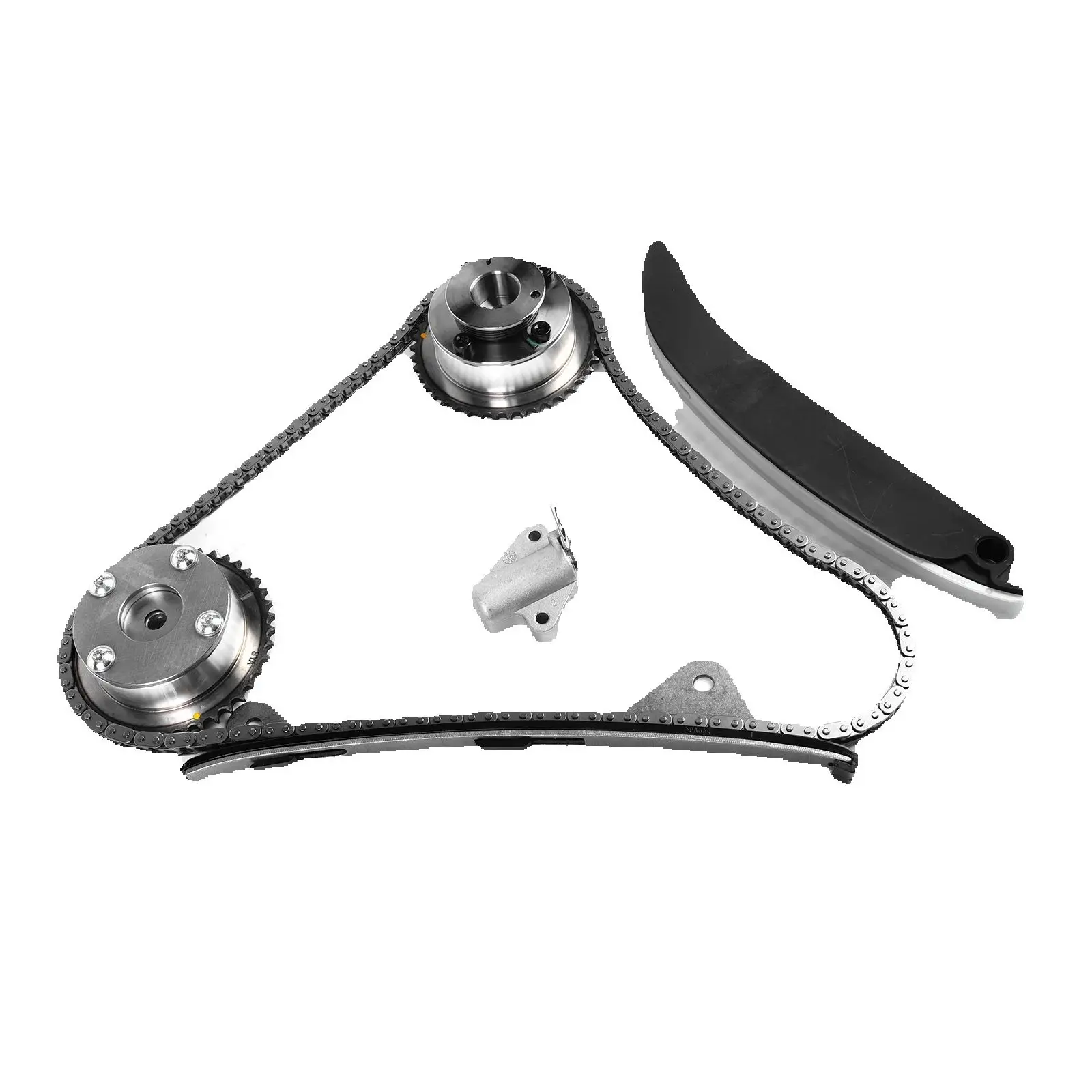 Комплект цепи ГРМ и регулятор распредвала 243702E650 243502E650 для 2016-2019 Sonata Hybrid G4NG 2.0L
Комплект цепи ГРМ и регулятор распредвала 243702E650 243502E650 для 2016-2019 Sonata Hybrid G4NG 2.0L