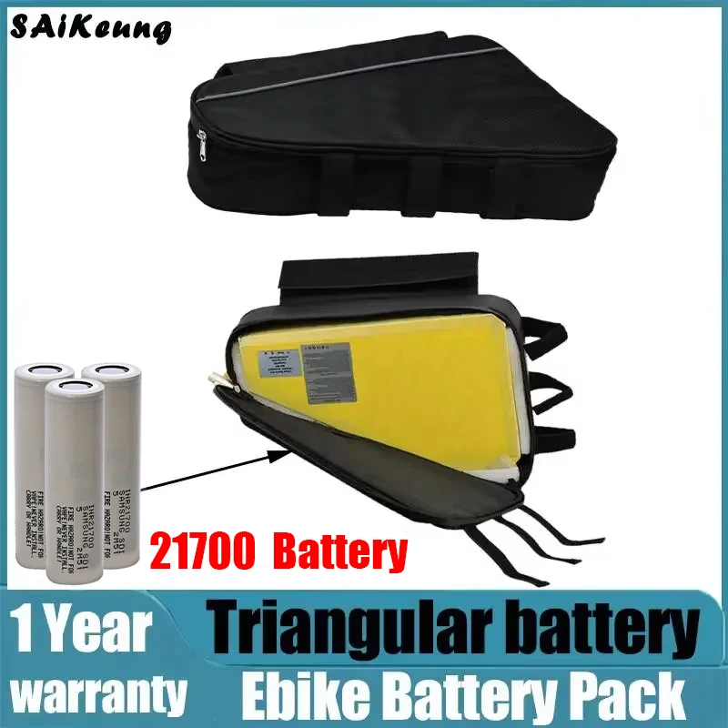 Triangle Battery 36v 48v 52v 60v 72v 20ah 24ah 30ah 40ah 50ah 60ah Huge Capacity 3000W Ebike 18650 Lithium Battery with Charger
Triangle Battery 36v 48v 52v 60v 72v 20ah 24ah 30ah 40ah 50ah 60ah Huge Capacity 3000W Ebike 18650 Lithium Battery with Charger