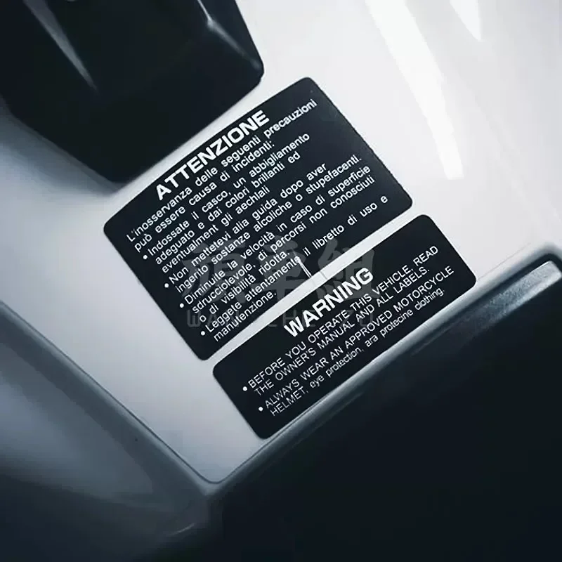 Предупреждающие наклейки на топливный бак мотоцикла для DUCATI 797 821 900 1200 1299 V2 V4 Monster Светоотражающие универсальные подходят для мотоцикла
Предупреждающие наклейки на топливный бак мотоцикла для DUCATI 797 821 900 1200 1299 V2 V4 Monster Светоотражающие универсальные подходят для мотоцикла