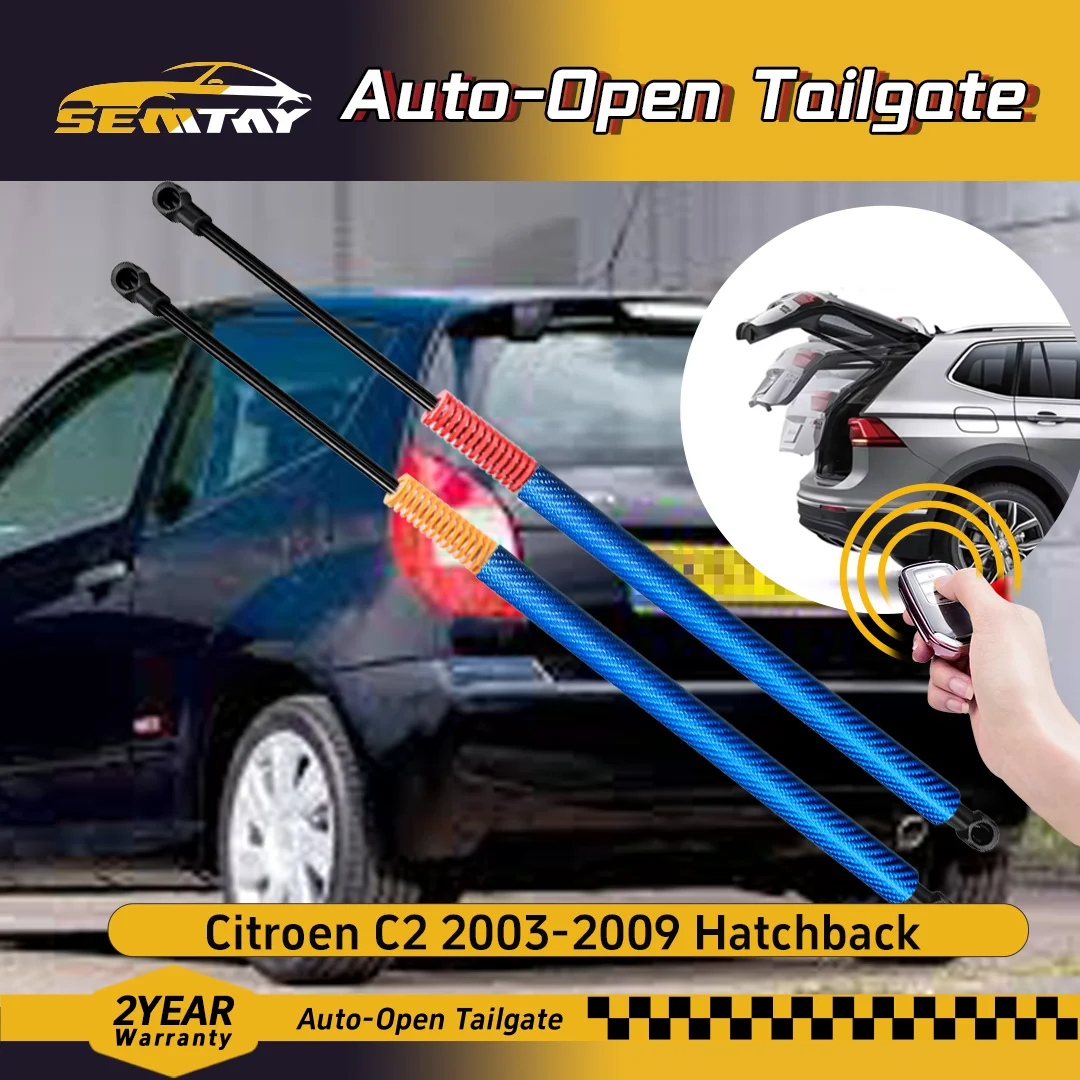 Автоматические амортизаторы SEMTAY с пружиной для багажника C2 2003-2009 (хэтчбек), электропривод двери багажника, подъемные опоры задней двери багажника
Автоматические амортизаторы SEMTAY с пружиной для багажника C2 2003-2009 (хэтчбек), электропривод двери багажника, подъемные опоры задней двери багажника