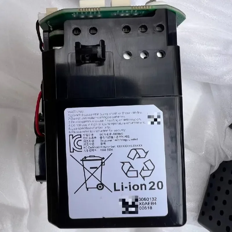 100% Original 4000mAh 21.6V for Roborock BCR-61P-4000MS A30 Pro Vacuum Cleaner Battery
100% Original 4000mAh 21.6V for Roborock BCR-61P-4000MS A30 Pro Vacuum Cleaner Battery