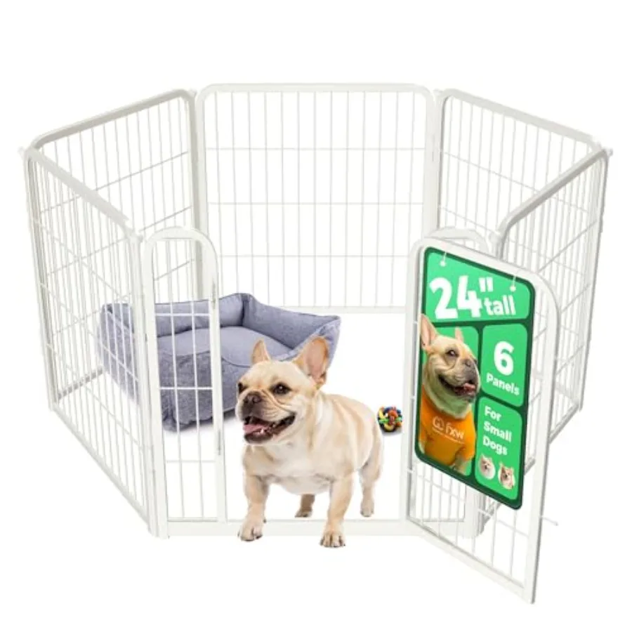 Homeplus Unleashed Indoor Dog Playpen - Stress-Free and Safe Play Heavy Duty 24 Inch 6 Panels Dog Pen for Puppy and Small Dogs
Homeplus Unleashed Indoor Dog Playpen - Stress-Free and Safe Play Heavy Duty 24 Inch 6 Panels Dog Pen for Puppy and Small Dogs