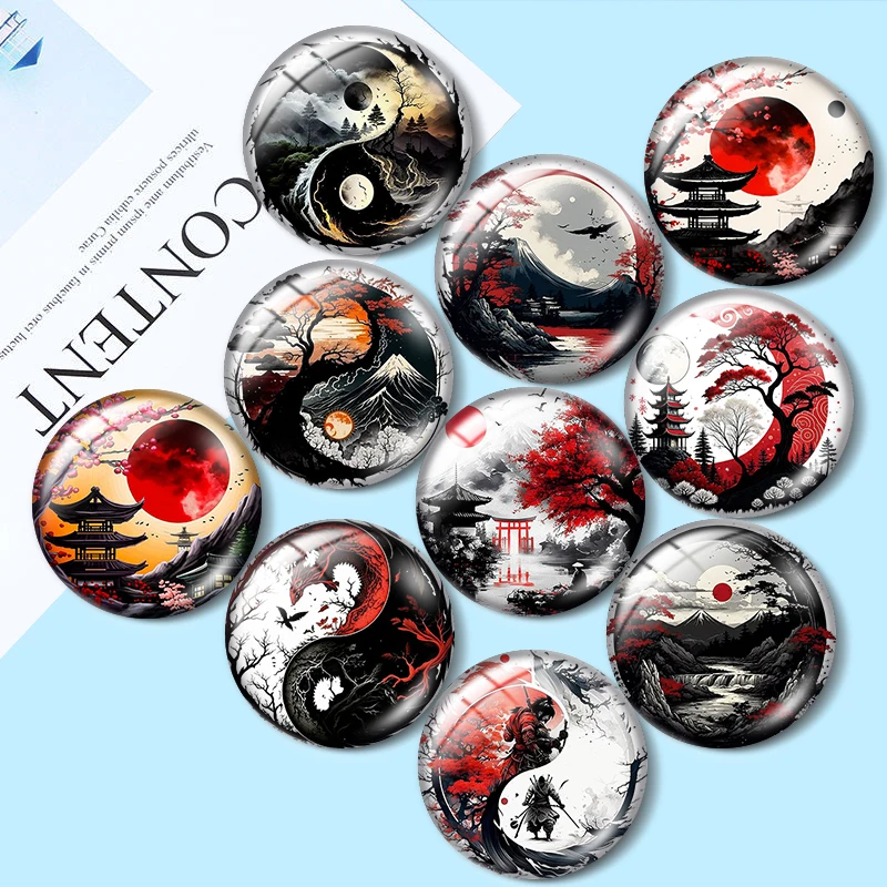 Yin Yang Tai Chi Sun Moon 12/18/20/25mm glass cabochon bracelet pendant rings for jewelry demo earrings back Making findings
Yin Yang Tai Chi Sun Moon 12/18/20/25mm glass cabochon bracelet pendant rings for jewelry demo earrings back Making findings