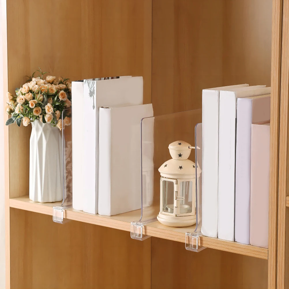 6Pcs Clear Wardrobe Dividers Transparent Material Adjustable Shelf ganizers for Closet Cabinet Storage Boxes
6Pcs Clear Wardrobe Dividers Transparent Material Adjustable Shelf ganizers for Closet Cabinet Storage Boxes