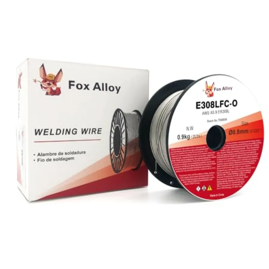 【Spot goods】Stainless Steel Flux Cored Wire E308LFC-O.030-Diameter 2Lb Gasless Flux Cored Welding Wire 2 Pound Spool Silver Pac
【Spot goods】Stainless Steel Flux Cored Wire E308LFC-O.030-Diameter 2Lb Gasless Flux Cored Welding Wire 2 Pound Spool Silver Pac