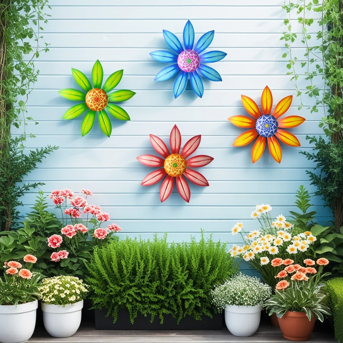 Sunflower Wall Art Decor: 6.5'' Metal Sunflower for Home Office, Garden, Patio, Wedding, Party, Fence, Wall Art, Wall Sculptures
Sunflower Wall Art Decor: 6.5'' Metal Sunflower for Home Office, Garden, Patio, Wedding, Party, Fence, Wall Art, Wall Sculptures