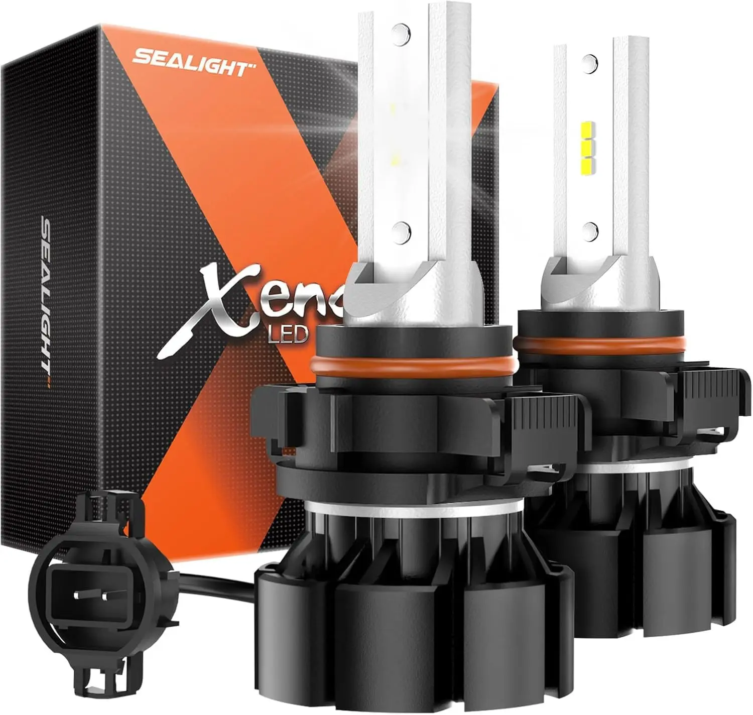 5201/5202 LED Fog Light Bulbs, 13,000 Lumens, 6500K Cool White, 50000H Long Life, Pack of 2
5201/5202 LED Fog Light Bulbs, 13,000 Lumens, 6500K Cool White, 50000H Long Life, Pack of 2