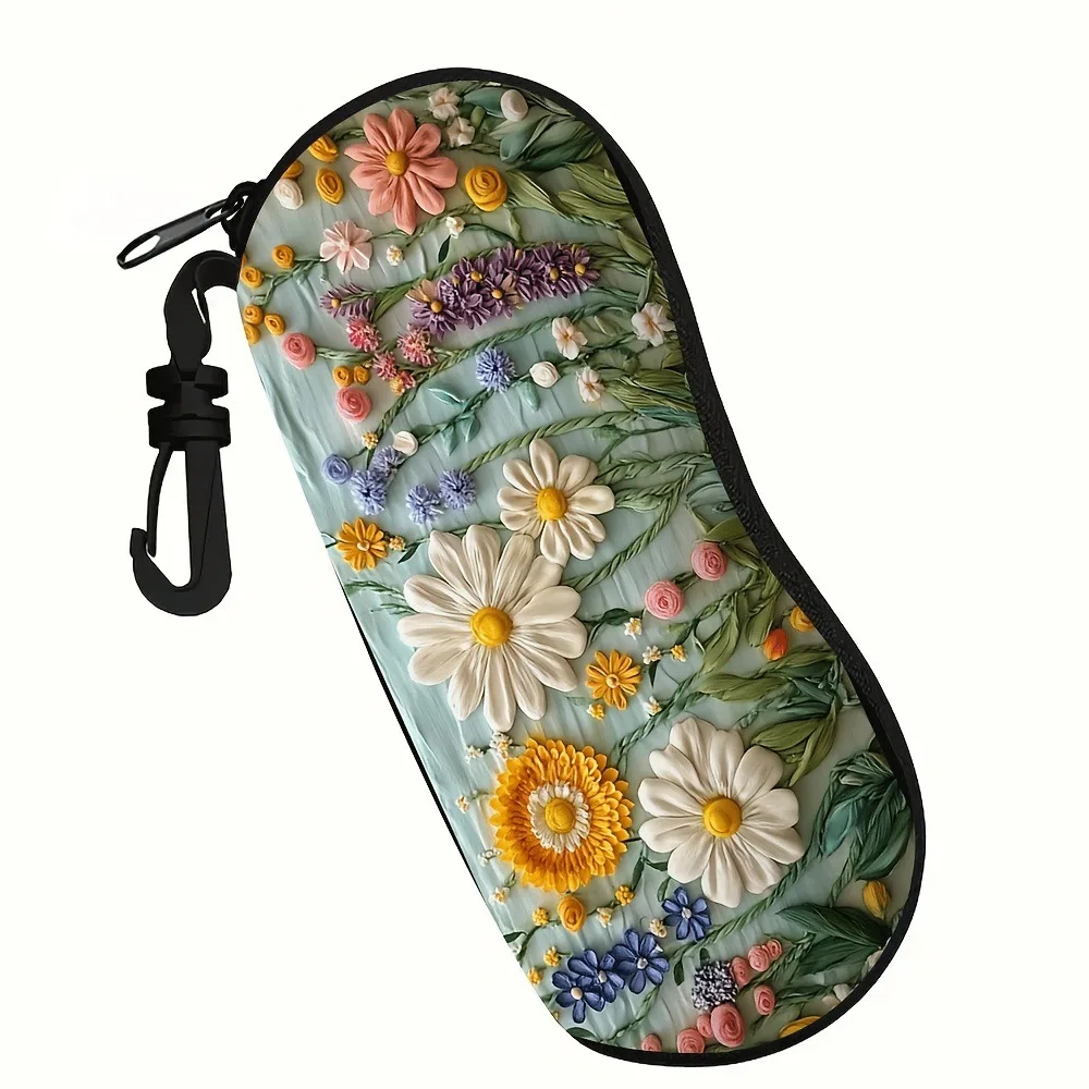 Nylon Sunglasses Storage Bag with Keyring Solid Color Sunglasses Pouch Durable Portable SunGlasses Holder Eyewear Accessories
Nylon Sunglasses Storage Bag with Keyring Solid Color Sunglasses Pouch Durable Portable SunGlasses Holder Eyewear Accessories