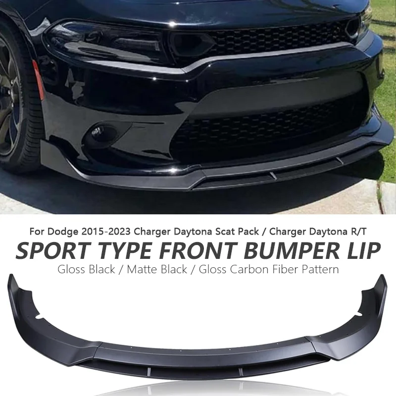Front Bumper Lip For Dodge Charger SRT 2015-2023 Glossy Black Sport Body Kit Front Bumper Lip Dodge Accessories Car Update
Front Bumper Lip For Dodge Charger SRT 2015-2023 Glossy Black Sport Body Kit Front Bumper Lip Dodge Accessories Car Update