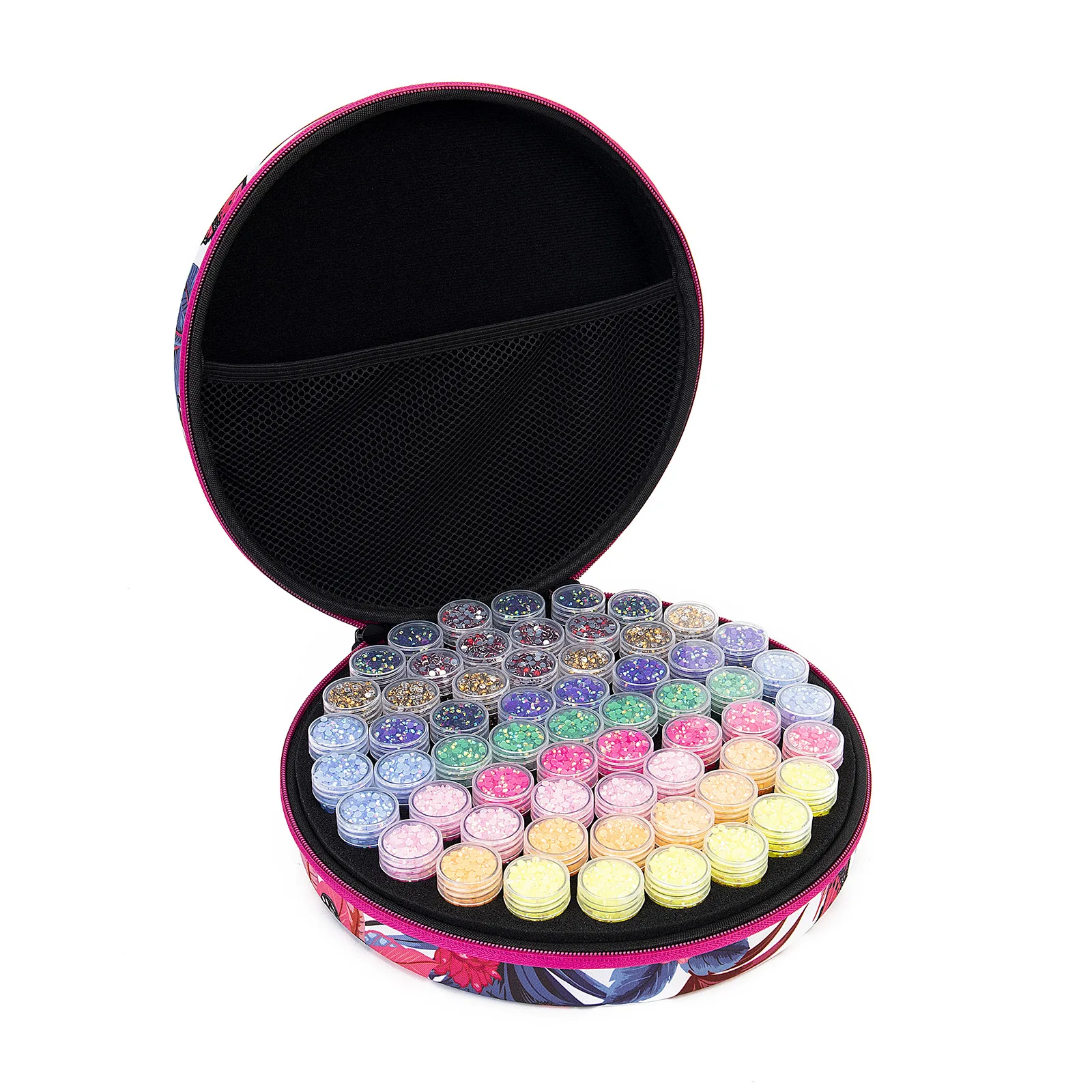 Diamond Art Carrying Bag with Rhinestones Coasters Tray Storage Bead Complete Tool Box Mosaic Painting Accessories Valise Lid
Diamond Art Carrying Bag with Rhinestones Coasters Tray Storage Bead Complete Tool Box Mosaic Painting Accessories Valise Lid