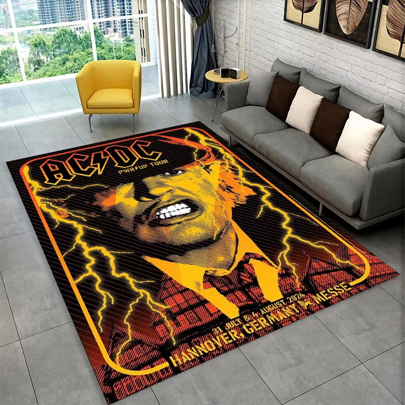 Retro ACDC Rock Band Catoon Carpet Rug for Playroom Bedroom Living Room Sofa Home Decor,kid Game Area Rug Non-slip Floor Mat
Retro ACDC Rock Band Catoon Carpet Rug for Playroom Bedroom Living Room Sofa Home Decor,kid Game Area Rug Non-slip Floor Mat