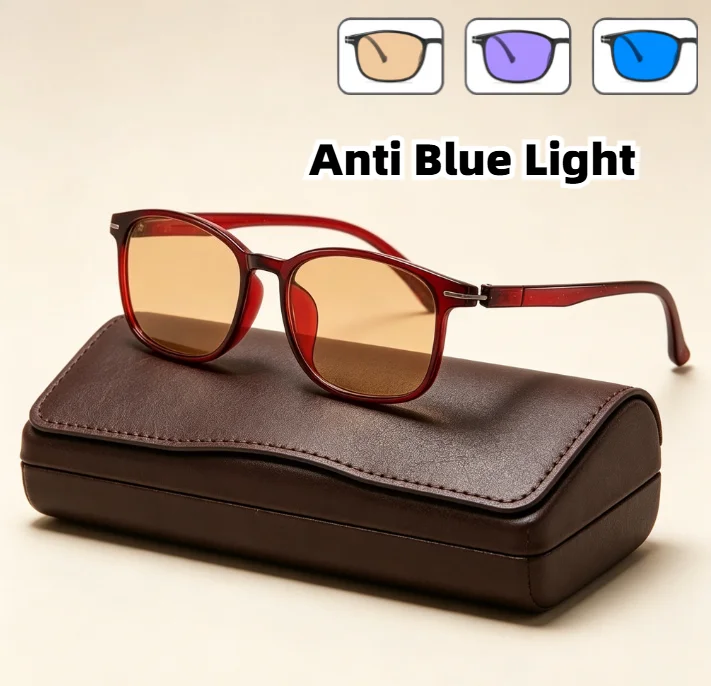Anti Blue Light Glasses 3 Color Lens Options UV400 Eyeglasses Relieve Eye Fatigue for Gaming Office Daily Use Men Women
Anti Blue Light Glasses 3 Color Lens Options UV400 Eyeglasses Relieve Eye Fatigue for Gaming Office Daily Use Men Women