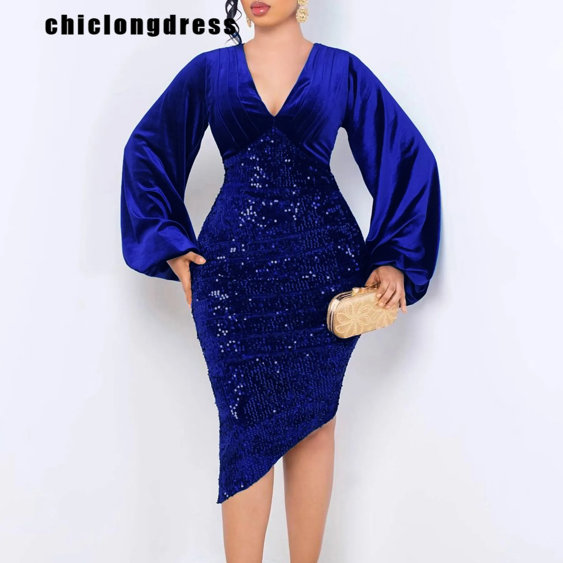 Winter Fashion Velvet Sequin Evening Dress Women Elegant Christmas Red Velvet Sequin Slim Party Dress Women
Winter Fashion Velvet Sequin Evening Dress Women Elegant Christmas Red Velvet Sequin Slim Party Dress Women