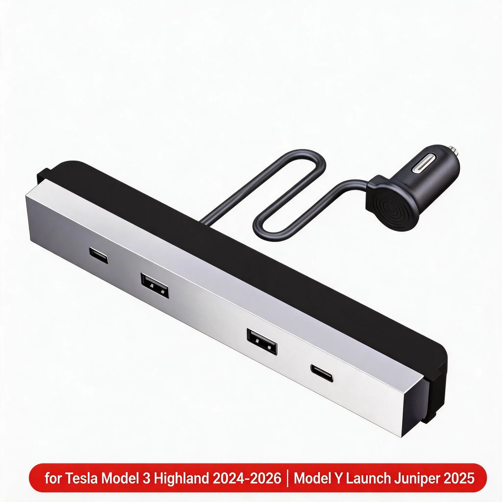 Durable Compact Design For Tesla Model YL Y Launch Juniper 65W Type-C USB HUB Fast Charging Model 3 Highland Expansion Dock
Durable Compact Design For Tesla Model YL Y Launch Juniper 65W Type-C USB HUB Fast Charging Model 3 Highland Expansion Dock