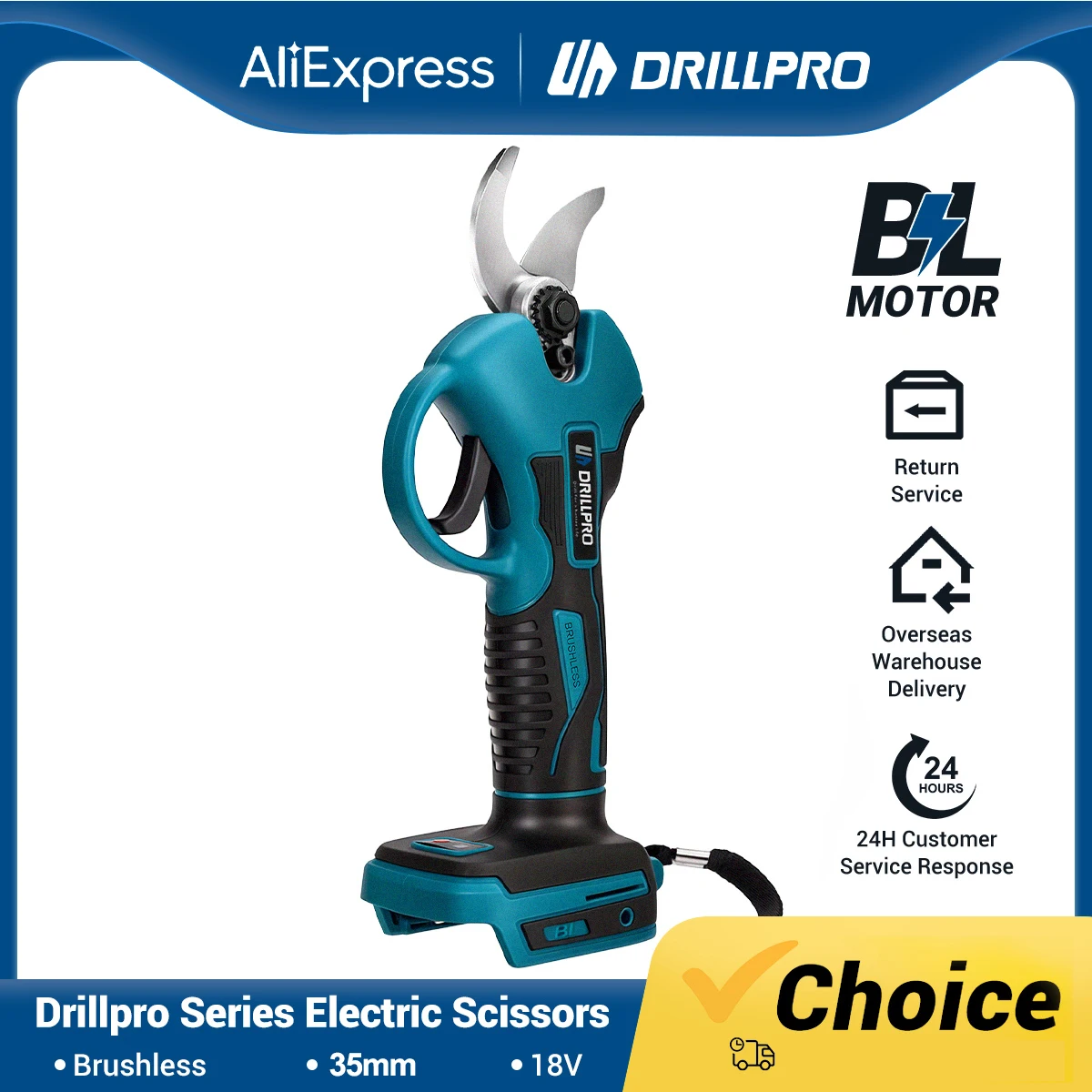 Бесщеточные электрические секаторы Drillpro, 35 мм, аккумуляторные электрические ножницы, триммер для живой изгороди фруктового дерева, бонсай, для батареи Makita 18 В
Бесщеточные электрические секаторы Drillpro, 35 мм, аккумуляторные электрические ножницы, триммер для живой изгороди фруктового дерева, бонсай, для батареи Makita 18 В