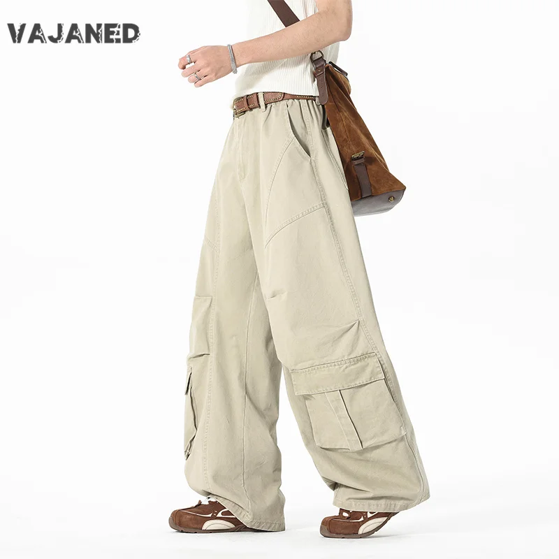 VAJANED autumn baggy 100% cotton men's straight loose Cargo Pants American retro multi-pocket high street Y2K city boy trousers
VAJANED autumn baggy 100% cotton men's straight loose Cargo Pants American retro multi-pocket high street Y2K city boy trousers
