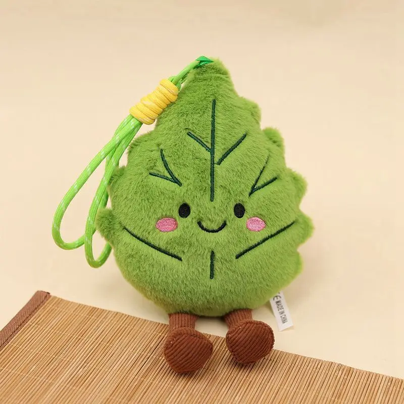 Cute Leaf Plush Keychain Cartoon Tree Leaf Stuffed Toy Soft Bag Charm Pendant for Kids Funny Plant Key Ring Gift for Girls
Cute Leaf Plush Keychain Cartoon Tree Leaf Stuffed Toy Soft Bag Charm Pendant for Kids Funny Plant Key Ring Gift for Girls