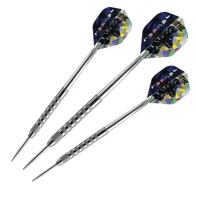 Viper Jackal Juego de Dardos con Punta de Acero 80% Tungsteno con Estuche, 23 Gramos
Viper Jackal Juego de Dardos con Punta de Acero 80% Tungsteno con Estuche, 23 Gramos