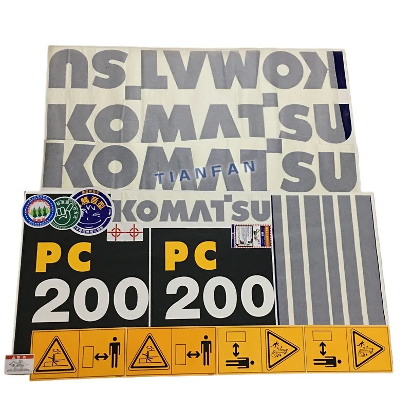 Для экскаватора Komatsu, полная яркость, PC200/210/220/350/400/450-7, аксессуары для экскаватора с логотипом автомобиля
Для экскаватора Komatsu, полная яркость, PC200/210/220/350/400/450-7, аксессуары для экскаватора с логотипом автомобиля