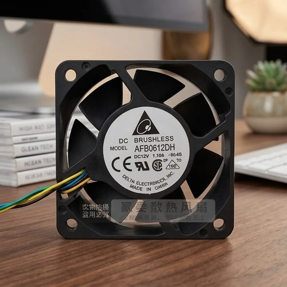 For Delta AFB0612DH 6025 DC12V 1.1A 6CM 4-Wire PWM Cooling Fan
For Delta AFB0612DH 6025 DC12V 1.1A 6CM 4-Wire PWM Cooling Fan