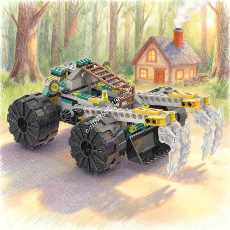 179pcs MOC Rock Raiders Claw Digger Model Building Blocks Architecture Toys Festival Gifts DIY Creative Assemble Idea Education
179pcs MOC Rock Raiders Claw Digger Model Building Blocks Architecture Toys Festival Gifts DIY Creative Assemble Idea Education