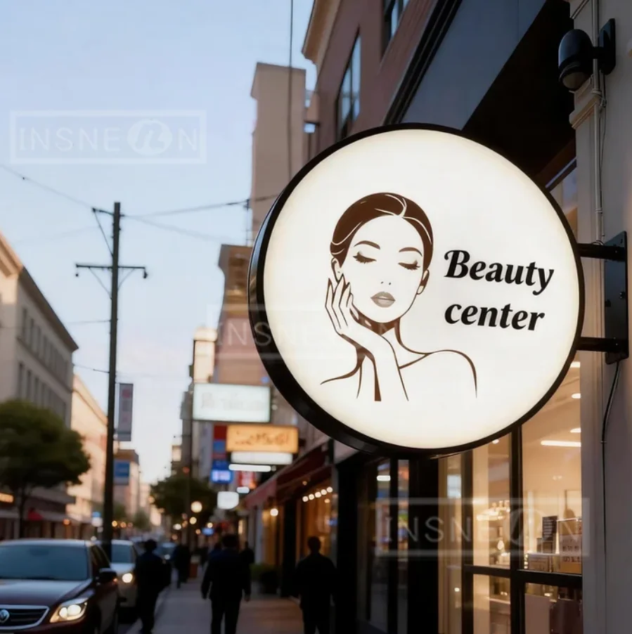 Personalized LED Sign Custom Lightbox Advertising Light Up Business Beauty Center Logo Storefront Illuminated Double-sided Deco
Personalized LED Sign Custom Lightbox Advertising Light Up Business Beauty Center Logo Storefront Illuminated Double-sided Deco