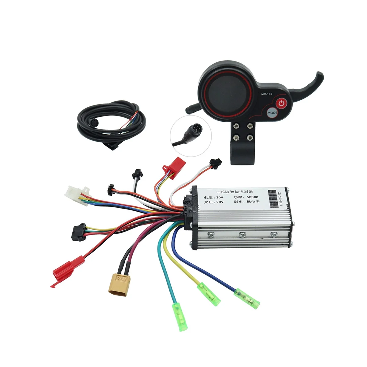 36V 500W Controller MR-100 LCD Display Meter Dashboard Kit for KUGOO M4 Electric Scooter Accessories
36V 500W Controller MR-100 LCD Display Meter Dashboard Kit for KUGOO M4 Electric Scooter Accessories