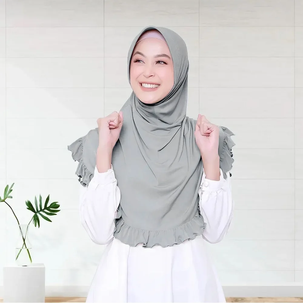 High Quality Instant Scarf Muslim Women One Piece Amira Hijab Islam Pray Hijabs Turban Arabic Head Wrap Shawl Niqab Khimar Hats
High Quality Instant Scarf Muslim Women One Piece Amira Hijab Islam Pray Hijabs Turban Arabic Head Wrap Shawl Niqab Khimar Hats