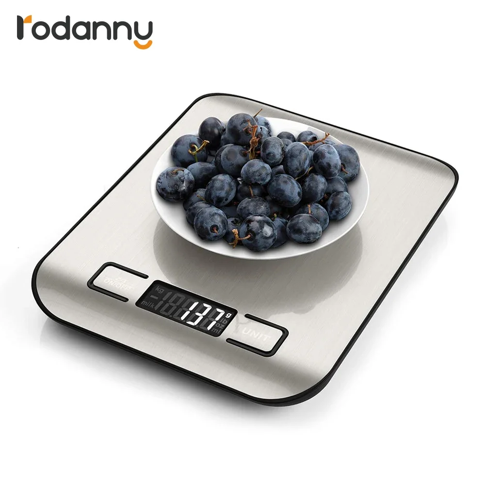 Rodanny Digital Kitchen Food Scale LCD Display 1g Precision Stainless Steel Electronic Weighing Scale for Cooking & Baking
Rodanny Digital Kitchen Food Scale LCD Display 1g Precision Stainless Steel Electronic Weighing Scale for Cooking & Baking