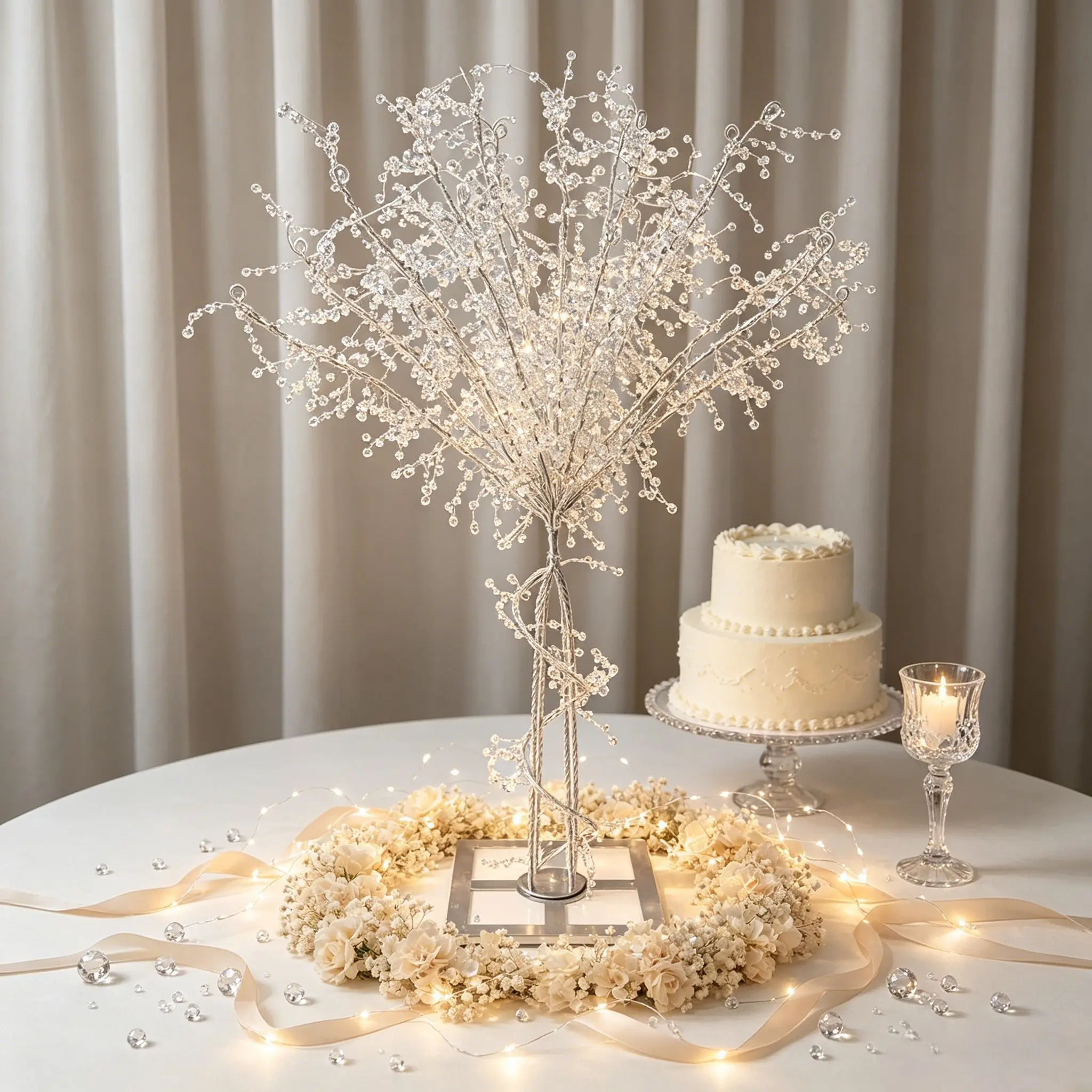 4PCS Crystal Tree Centerpiece Stands 70/90/120cm Wedding Main Table Hotel Aisle Engagement Bridal Shower Party Event Decorations
4PCS Crystal Tree Centerpiece Stands 70/90/120cm Wedding Main Table Hotel Aisle Engagement Bridal Shower Party Event Decorations