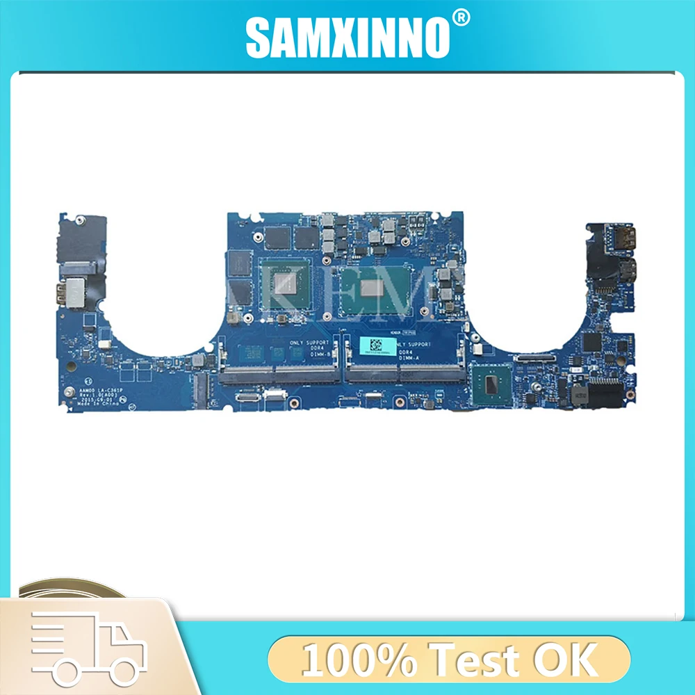 For Dell Precision 5510 Motherboard LA-C361P 0PJ0G9 SR2FQ i7-6700HQ M1000M 4G N16P-Q1-A2 Mainboard XPS Precisione 15 9550
For Dell Precision 5510 Motherboard LA-C361P 0PJ0G9 SR2FQ i7-6700HQ M1000M 4G N16P-Q1-A2 Mainboard XPS Precisione 15 9550