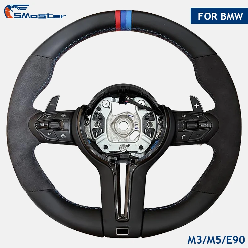 Round Leather M Serise Steering Wheel for BMW F20 F30 F01 F06 F10 F11 F12 F21 F22 F25 F26 F31 F32 F33 F34 F36 M3 F80 M5 F90
Round Leather M Serise Steering Wheel for BMW F20 F30 F01 F06 F10 F11 F12 F21 F22 F25 F26 F31 F32 F33 F34 F36 M3 F80 M5 F90