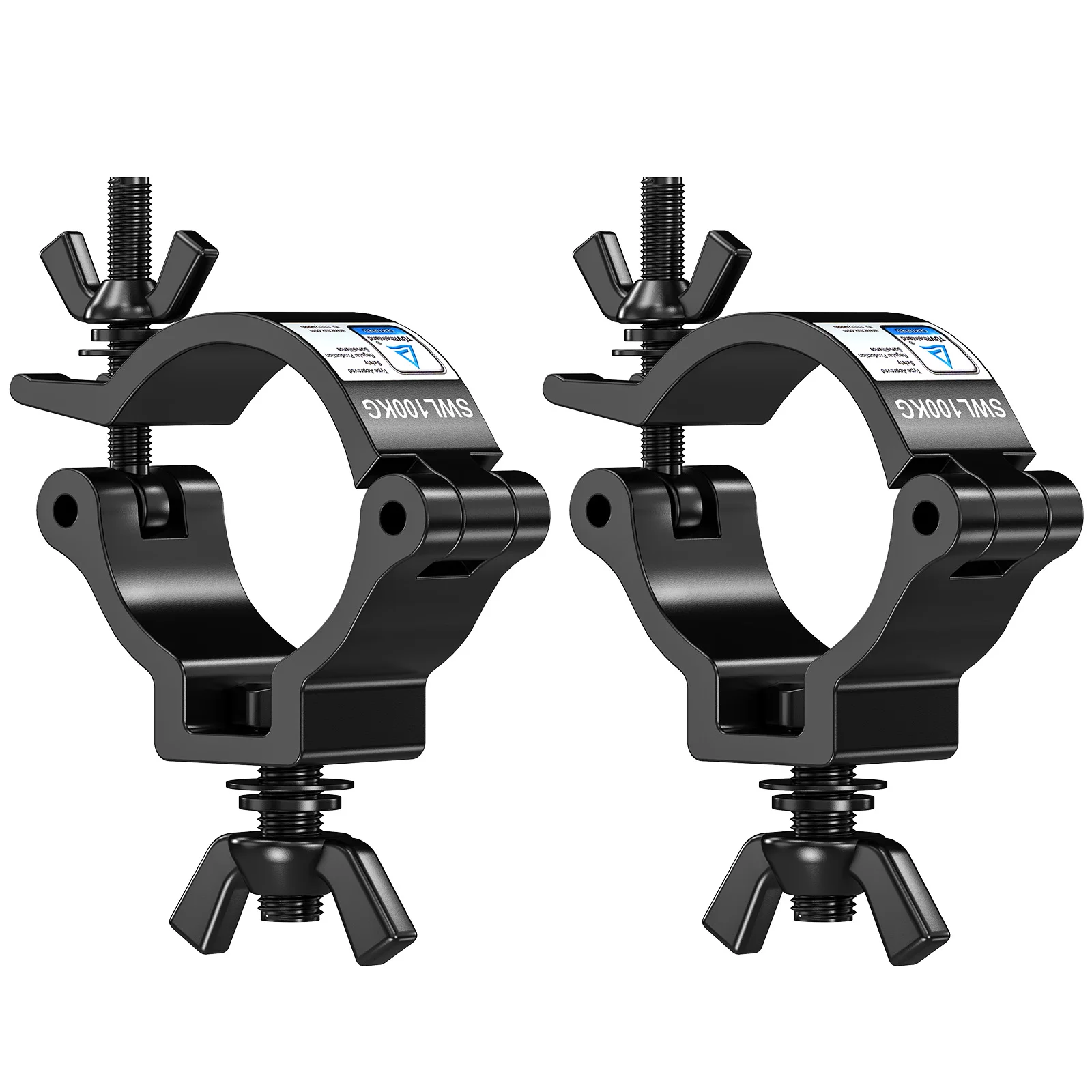 Yiflamefly 2Pcs Black Truss Clamps Heavy Duty Stage Lighting Hanging Hooks For String Lights Stage Light Projector Par Lights
Yiflamefly 2Pcs Black Truss Clamps Heavy Duty Stage Lighting Hanging Hooks For String Lights Stage Light Projector Par Lights